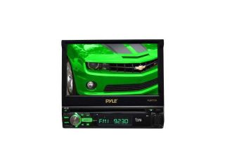 PYLE PLBT72G 7" 1 Din Motorized Touch DVD/CD/USB/Aux In Player w/ Bluetooth & GPS