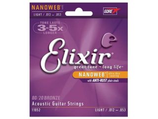 Elixir Nanoweb Acoustic Light 12 53 strings