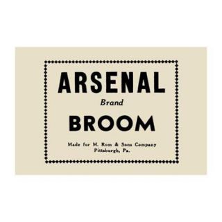Arsenal Brand Broom Print (Unframed Paper Print 20x30)