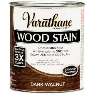 Varathane 1 qt. 3X Dark Walnut Premium Wood Stain 266167