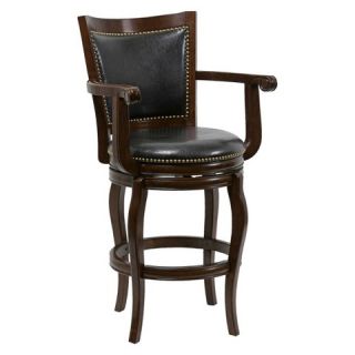 Jones 29 Barstool Hardwood/Cappuccino   Boraam