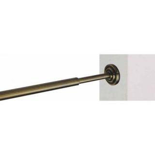 Versailles Home Fashions Decorative Spring Tension Single Curtain Rod
