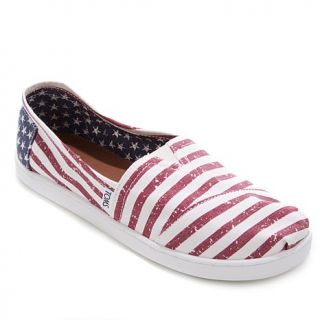 TOMS Americana Classic Canvas Slip On Youth   8049888