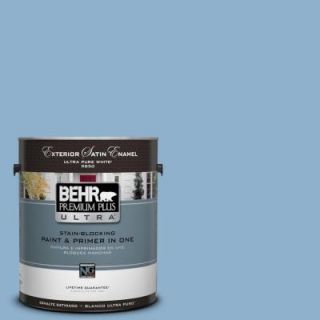 BEHR Premium Plus Ultra 1 gal. #M510 3 Sailor's Knot Satin Enamel Exterior Paint 985401