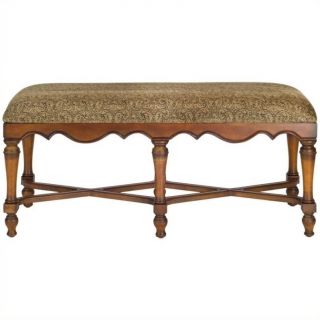 Safavieh Brittany Paisley Bench in Brown   AMH4029A