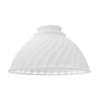 Harbor Breeze 6 1/2 in Frosted Vanity Light Glass