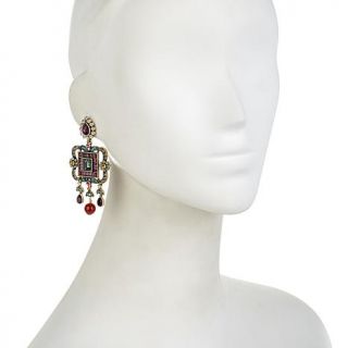 Heidi Daus "Jewelry Envy" Crystal Drop Earrings   7895005