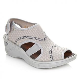 Bzees "Dream" Peep Toe Wedge Sandal   7762721