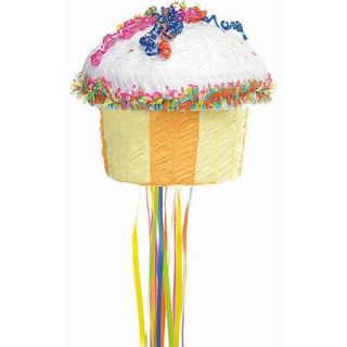 Multicolor Cupcake Pinata