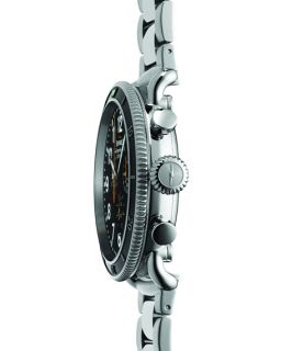 Shinola 48mm Runwell Sport Chrono Watch, Stainless Steel/Black