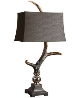 Uttermost Dark Shade Stag Horn Table Lamp   Lighting & Lamps   For The