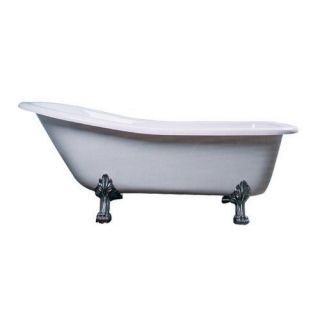 Elements of Design Vintage 69 x 28 Acrylic Soaking Bathtub