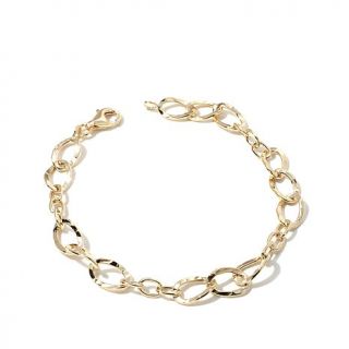 Technibond® Fancy Link Charm Bracelet   7951423