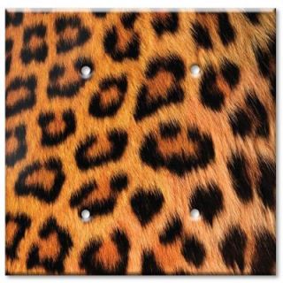 Art Plates Leopard Fur Print 2 Blank Wall Plate BLD 671