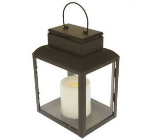 Candle Impressions Indoor Outdoor Flameless Lantern w/Timer —