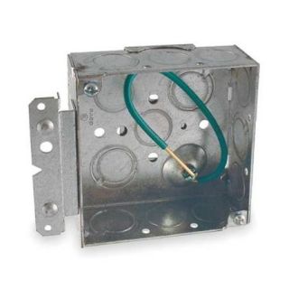 Raco Electrical Box, Galvanized Steel, Silver, 189H
