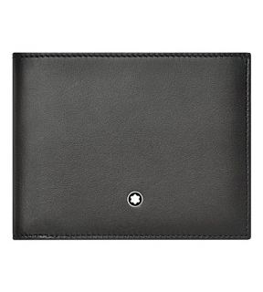 MONTBLANC   Meisterstück six credit card leather wallet