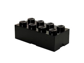 LEGO Storage Brick 8   Black