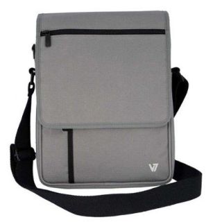 V7 TD21GRY 1N Vertical Messenger Gray For Case Ipad & Tablet Up To 10.1in