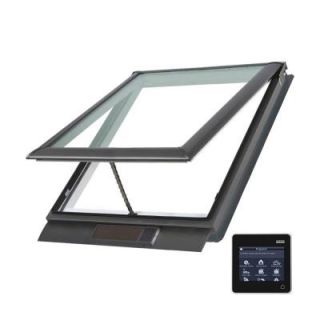 VELUX 44 1/4 x 45 3/4 in. Solar Powered Fresh Air Venting Deck Mount Skylight with Laminated Low E3 Glass VSS S06 2004