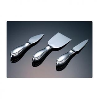Yamazaki® Austen 3 piece Stainless Steel Cheese Knife Set   7732617