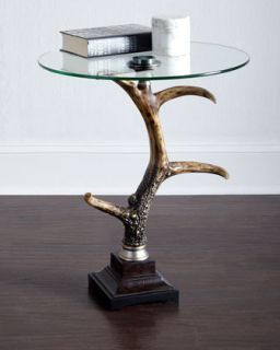Bronte Glass Top Side Table