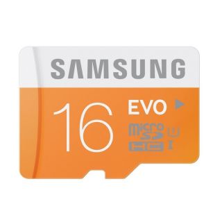 Samsung 16GB EVO Class 10 Micro SDHC with Adapter up to 48MB/s (MB