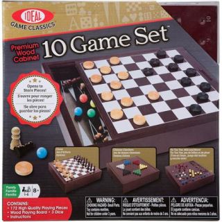 Ideal Premium Wood Box 10 Game Set