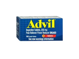 Advil Pain Reliever And Fever Reducer Coated Tablets, 200 mg, 50 tabs by Advil