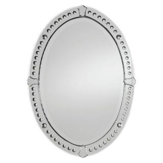 Uttermost Graziano Frameless Oval Mirror