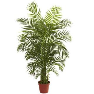 Nearly Natural Areca Palm Tree in Pot