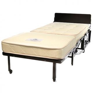 Castro Convertible Ottoman Bed with Single Mattress and Slip Cover   Pearl   6941344