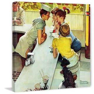 Marmont Hill   Before the Date by Norman Rockwell Painting Print on
