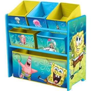 Nickelodeon SpongeBob SquarePants Multi Bin Toy Organizer