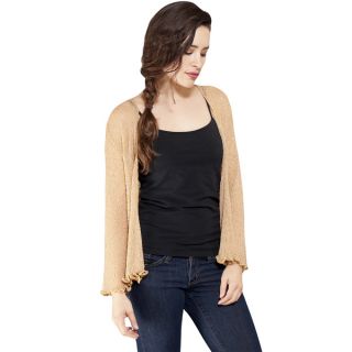 Womens Petite Light Netted Bali Open Cardigan Top (Indonesia)