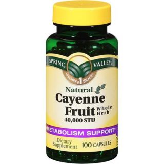 Spring Valley Cayenne 100ct