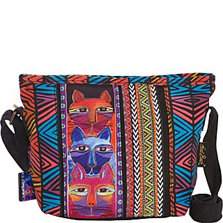 Laurel Burch Stacked Whisked Cats Crossbody