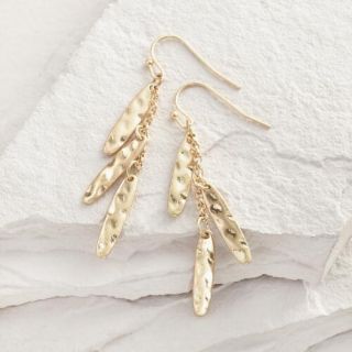 Gold Waterfall Earrings