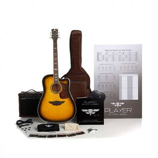 Keith Urban 50 piece Deluxe PLAYER Acoustic Electric or Solid Body Electric Guitar Package   10068879