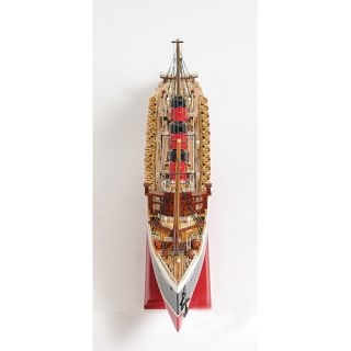 Old Modern Handicrafts Large Queen Mary Model Ship