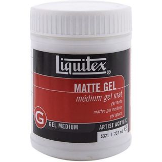Liquitex Matte Acrylic Gel Medium, 8 oz