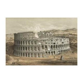 Roman Coliseum Print (Canvas Giclee 20x30)