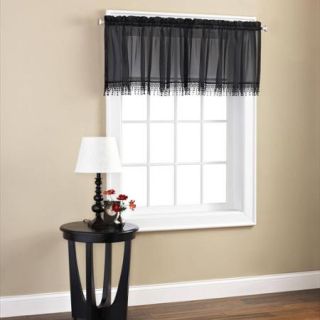 Mainstays Macrame Tailored Valance