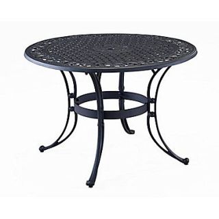 Home Styles 42 Aluminum Round Dining Table