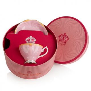 Royal Albert Candy Collection 3 piece Tea Cup Set   Sweet Stripe   8045309
