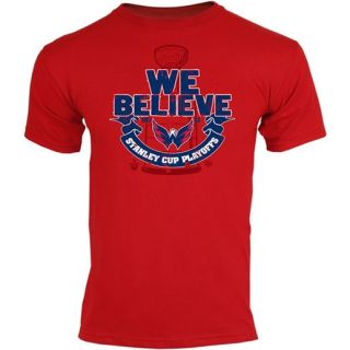 Old Time Hockey Washington Capitals We Believe 2011 NHL Playoff T Shirt