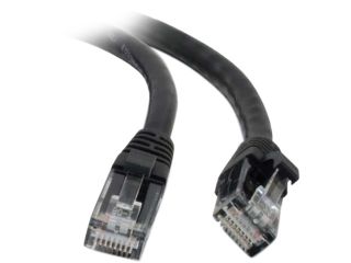 C2G 00407 20 ft. Cat 5E Black 350 MHz Snagless Patch Cable