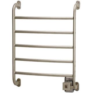 Jerdon Warmrails Regent 25.25" Wall Mounted Towel Warmer, Nickel