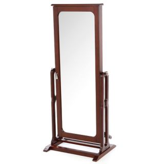 Powell Marquis Cherry Cheval Jewelry Armoire with Mirror