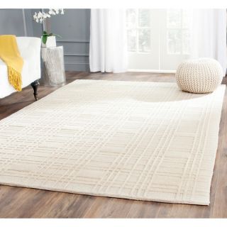 Safavieh Hand knotted Contemporary Tibetan Ivory Wool Rug (6 x 9